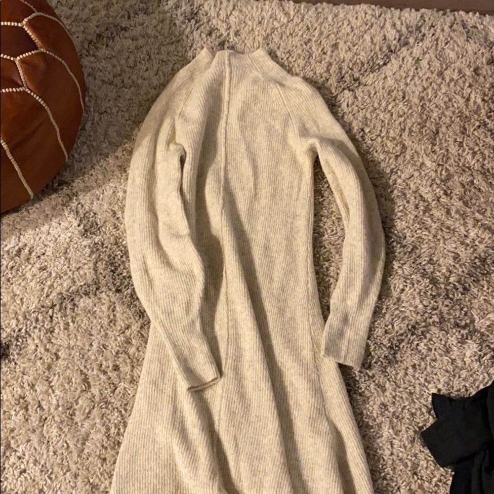 Something navy knit dress